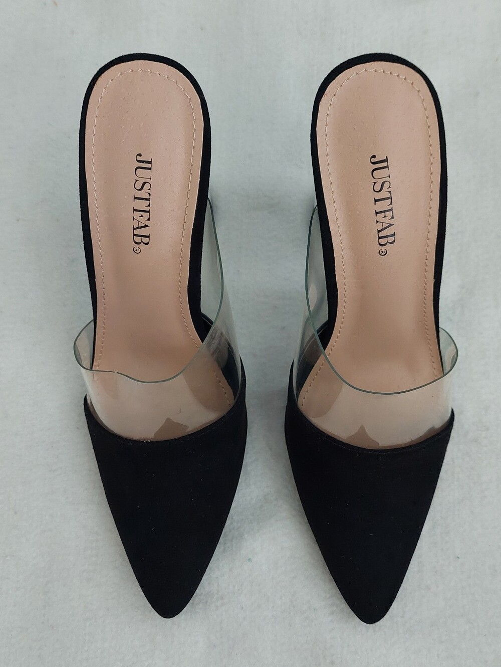 JustFab Naomi Mule Heels NWOT - Picture 3 of 11